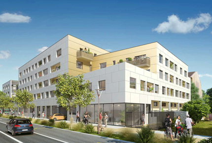 lancement commercialisation programme immobilier neuf astria ile de nantes